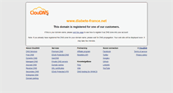 Desktop Screenshot of diabete-france.net