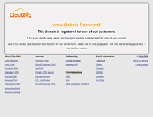 Tablet Screenshot of diabete-france.net